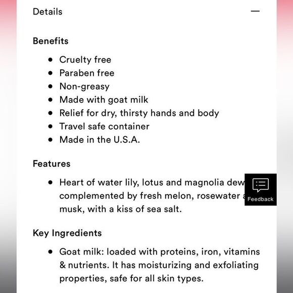 Dionis Goat Milk handcream skincare 1 oz (28 grams) in Water Flower & Sea Salt - Picture 6 of 8